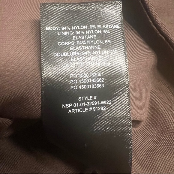 Babaton Contour Squareneck Longsleeve - Picture 3 of 6